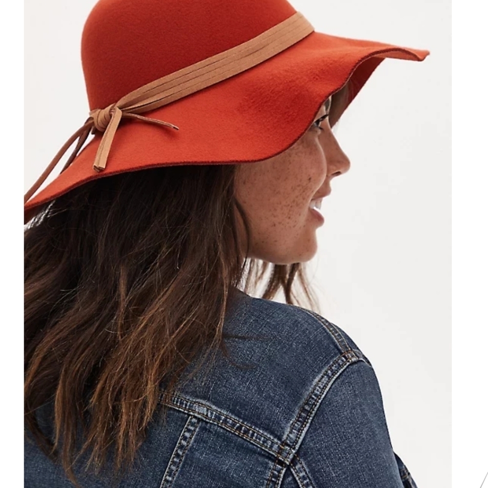 🆕BURNT ORANGE ROUND FLOPPY HAT👒 - Picture 4 of 7